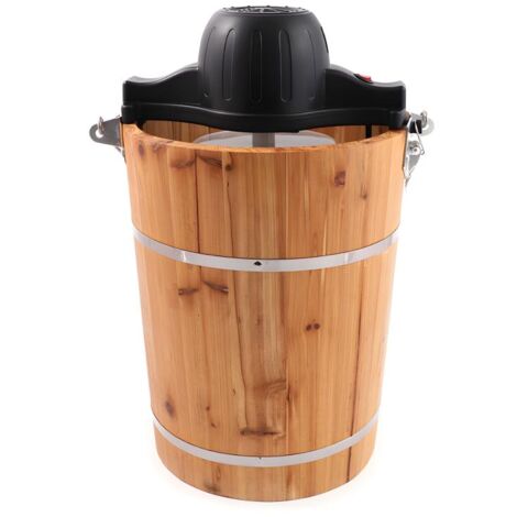 Sorbetière électrique GIVRETO en bois 5.5 L - Assiette bébé - Achat & prix