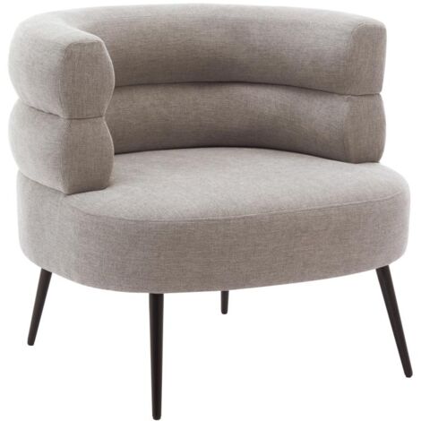 Poltrona in Tessuto Grigio - CAMEDO