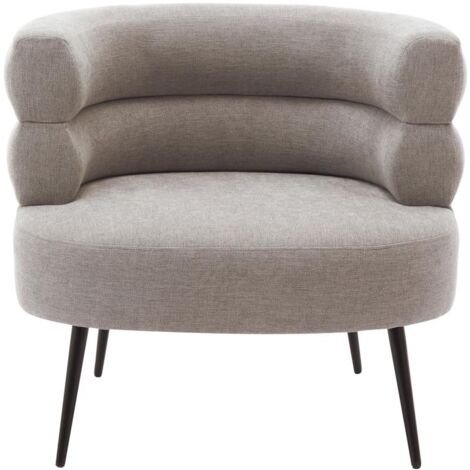 Poltrona in Tessuto Grigio - CAMEDO