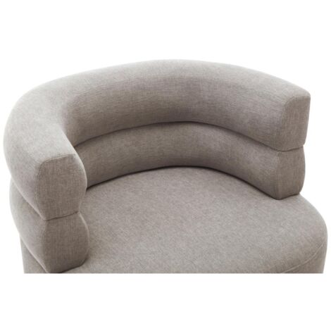 Poltrona in Tessuto Grigio - CAMEDO