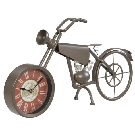 NUOVO orologio da tasca vintage moto con scheletro driver