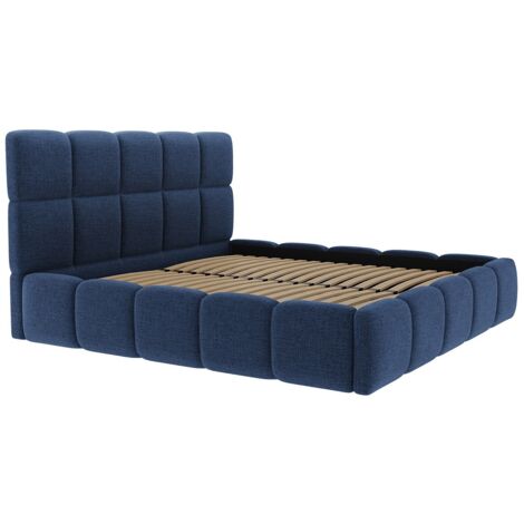 VANZAVANZU Tenda da Doccia in Tessuto Lino, Resistente per Stanza Bagnata - Orlo Ponderato, Impermeabile - 182 x 214 cm (Bianca