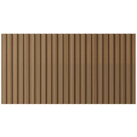 Pannello da parete 3D Set da 3,71m² Colore Legno naturale - Lotto di 8 pezzi - TATIANA