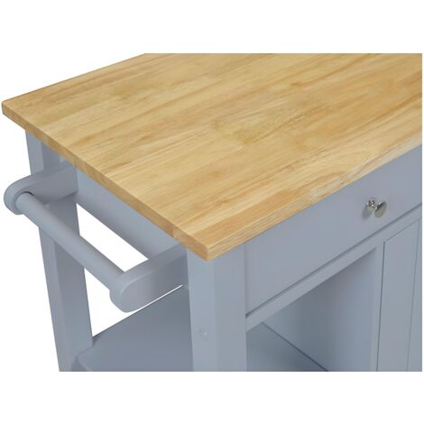 Carrello portavivande HALEY - 1 sportello e 2 cassetti - Hevea