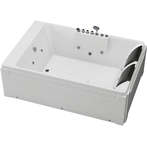 Vasca per balneoterapia - 2 posti - 515 L - 182x122xH62 cm - Angolo destro - THALASSA