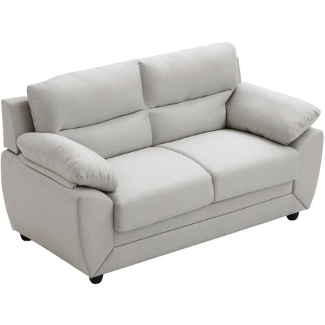 Divano 2 posti in Tessuto Beige - MANOA