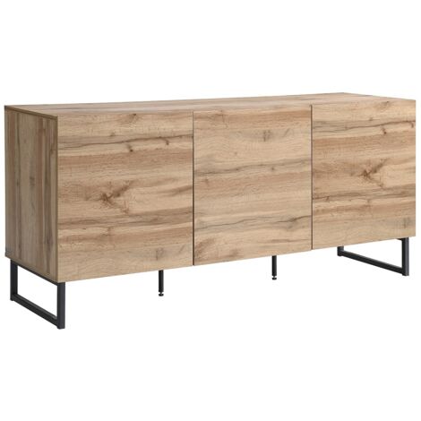 Credenza con 3 ante Naturale - CEVANIA (1/4)