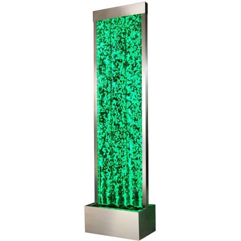 Muro di bolle d'acqua LED cambia colore H150 cm - BLENNIE