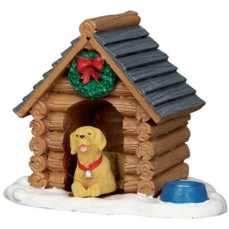 LEMAX Capanna Natalizia Yule Log Cabin - Cod. 75178, Con Illuminazione Inclusa, Decorazione Presepe