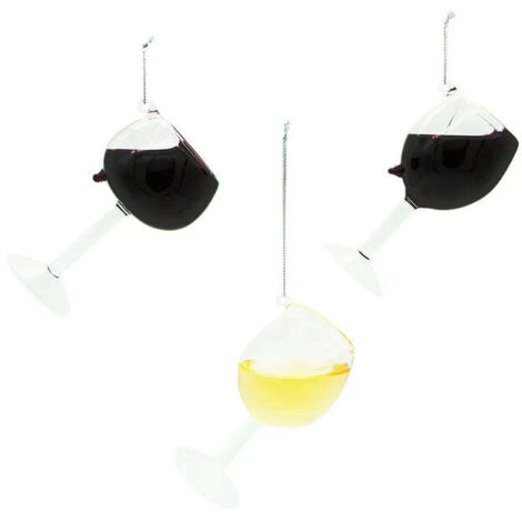 Kurt S. Adler - Set Di 24 Decorazioni Natalizie A Forma Di Ghiacciolo In Vetro Che Si Illuminano Al Buio - 13,3 Cm - Verde E Trasparente Per Albero Di Natale