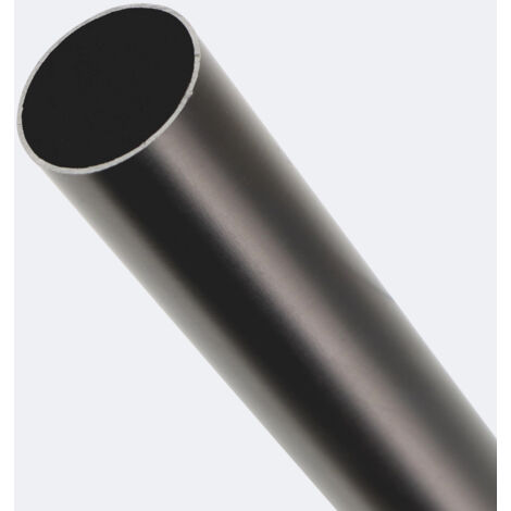 Tringle à rideaux Carbone de 150cm Diam.28 - Boulet (1/3)