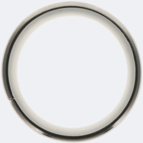 Lot de 10 anneaux avec insert pour rideaux de 43x52mm en Nickel Mat - BOULET