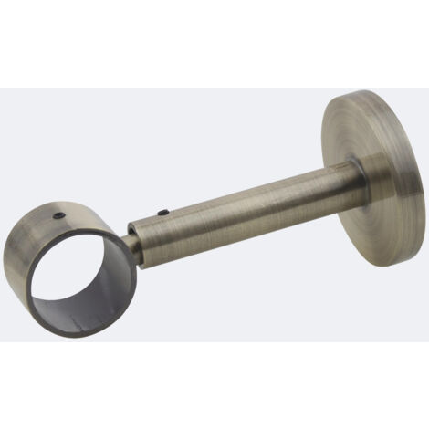 Kit Barre à Rideaux Boulet 1m50 – Diamètre 28mm – Finition Carbone – Fixation Murale – Style Boule