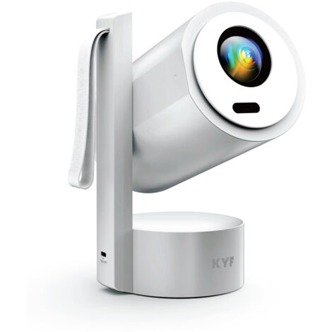 Vidéoprojecteur Android 13 4K, Portable et Rechargeable  220 ANSI Lumens, Batterie 5000mAh