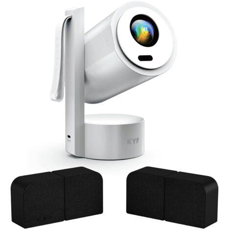 Vidéoprojecteur Android 4K Wifi avec batterie + enceinte 20W