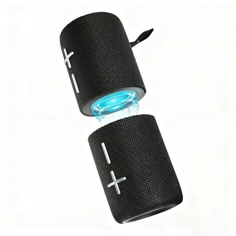 Enceinte Bluetooth 40W, RVB, IPX6 – Rechargeable USB – Divisible en 2 × 20W (1/5)