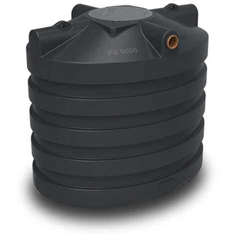 Fosse Septique Ronde 6000 Litres Renforts Circulaires DS Eau Pour 15 personnes