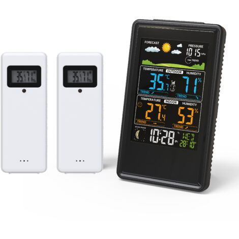 Station Météo connectée Wifi – 4 en 1 + 2 Thermo-hygromètre (1/5)