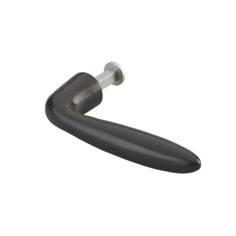 Thirard – Béquille Deauville pour porte – Carré 7mm – Finition époxy marron – Mécanisme intérieur équerre pour manœuvre fluide