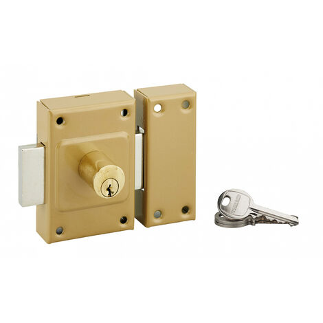 Verrou double entrée Concorde UNIKEY (achetez-en plusieurs, ouvrez avec la même clé), cylindre 40mm, 3 clés - THIRARD (1/3)