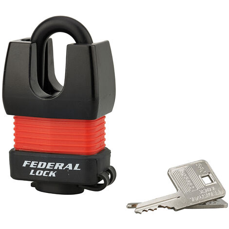 Cadenas à clé Docker UNIKEY (achetez-en plusieurs, ouvrez avec la même clé), 45mm, 2 clés - THIRARD (1/5)