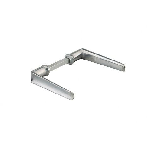THIRARD - Paire de béquille pour porte d'entrée, carré 7mm, acier - THIRARD (1/2)