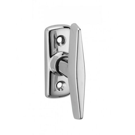 Thirard – Bouton carré 7mm chromé pour fenêtre – Entraxes 43mm – Installation facile avec vis fournies – Design moderne (1/2)