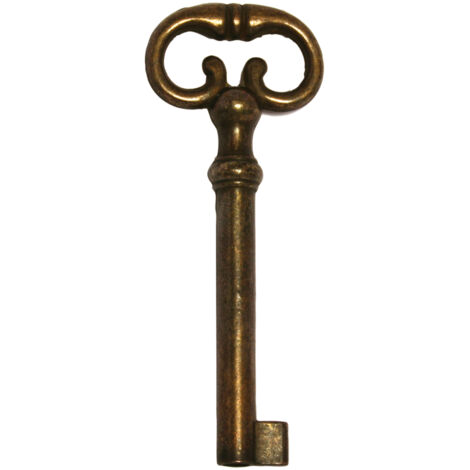 Thirard – Clé de meuble en laiton vieilli pour serrure à pattes et applique – Accessoire de restauration élégant pour meubles anciens