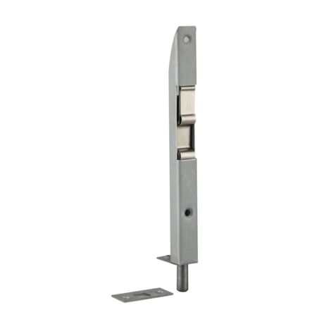 Thirard – Verrou à onglet pour porte et fenêtre 160mm – Acier zingué – Pêne rond coulissant pour sécurité renforcée – Garantie 2 ans