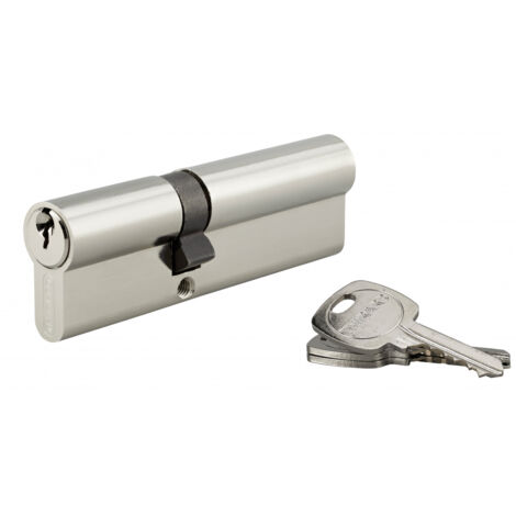 Thirard – Cylindre de serrure 40x60mm – Protection anti-arrachement – 3 clés fournies – Pour portes de cabanons (1/4)