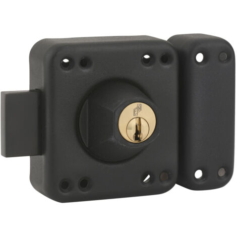 FTH - Verrou de porte FTH M60 double entrée, cylindre de 45mm, coffre