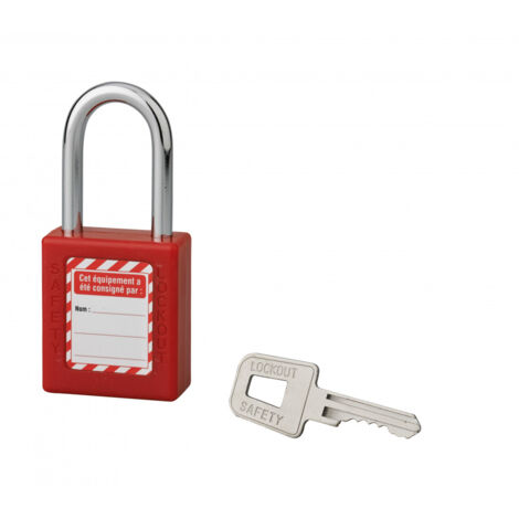 Variure P500 Cadenas de consignation 40mm, anse 38mm, Rouge, variure A5 - Thirard