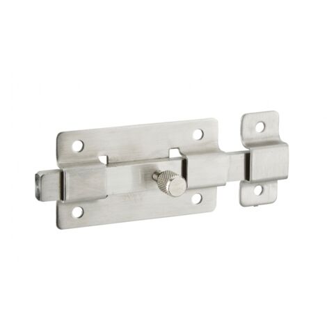 THIRARD - Targette pêne plat pour porte d'ameublement, 75mm, inox - THIRARD (1/2)