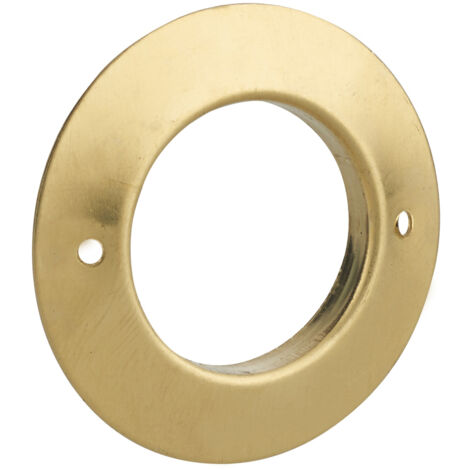 Thirard – Rosace pour cylindre Ø26mm – Laiton – Convient aux trous de 21 à 26mm – Finition esthétique pour portes d'entrée