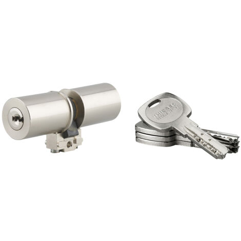 Cylindre adaptateur rond T2 FIC, 41x41 mm, diamètre 26mm, 4 clés - THIRARD (1/2)