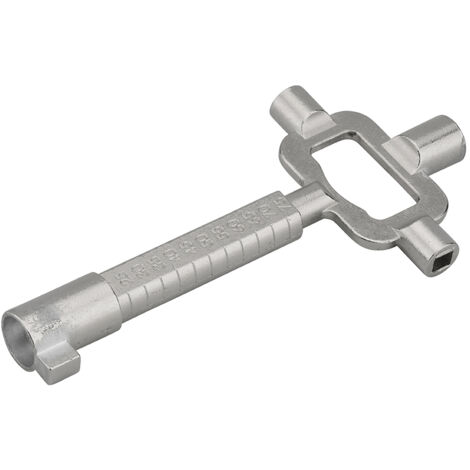 Thirard – Clé universelle multifonction femelle pour serrurier – Panneton pour profils européens affleurants – Matériau alliage – Type carré 6/7/8 mm (1/2)