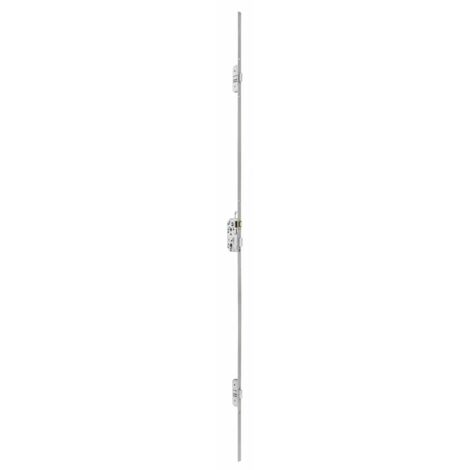 Thirard – Serrure à encastrer multipoints 3 points NF QC – Pênes rectangulaires en acier – Longueur 2250 mm – Verrouillage sécurisé (1/5)