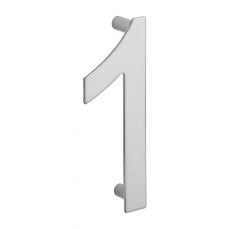 Chiffre 1 à visser, inox, H.100mm - THIRARD