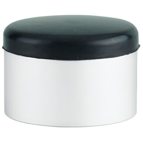 THIRARD - Butoir à visser, fixation au sol, aluminium, bague caoutchouc,Ø40x29mm, blanc - THIRARD (1/3)