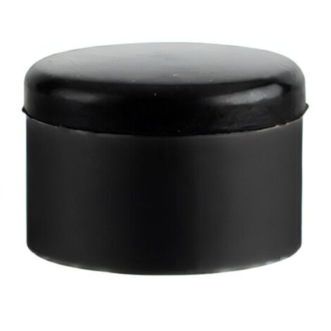 THIRARD - Butoir à visser, fixation au sol, aluminium, bague caoutchouc,Ø40x29mm, noir - THIRARD (1/3)