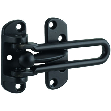 THIRARD - Entrebâilleur pour porte d'entrée, taquet d'arrêt, 105mm, noir - THIRARD