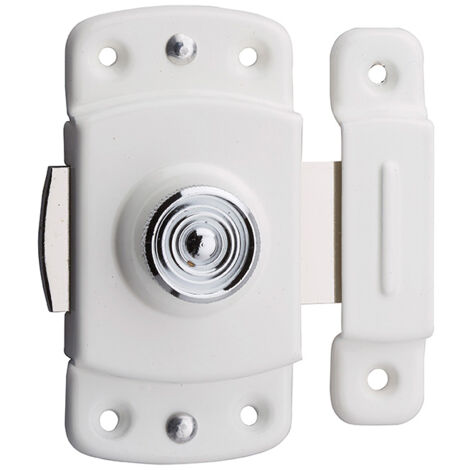 THIRARD - Verrou pour porte d'ameublement, 40mm, blanc - THIRARD (1/2)