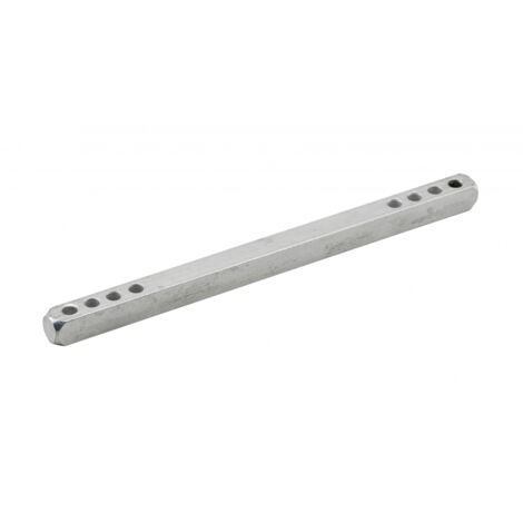 Accessoire carré percé pour porte intérieure 6x100mm – Acier pour installation parfaite – Compatible avec poignées Thirard (1/2)