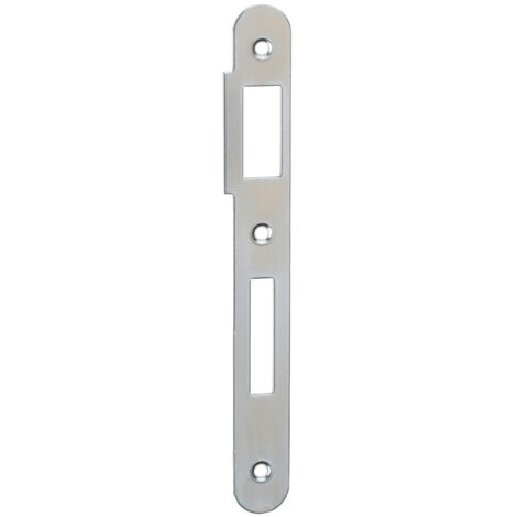 Thirard – Gâche à encastrer zinguée 170mm – Traine 3mm – Pour serrures électriques – Installation facile et durable