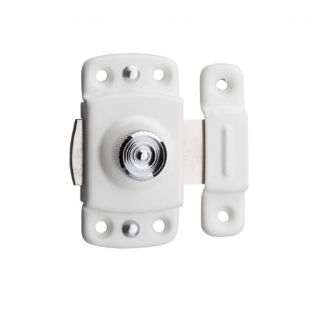 THIRARD - Verrou pour porte d'ameublement, 30mm, blanc - THIRARD (1/2)