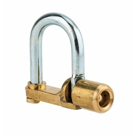 Thirard – Cadenas d'artillerie 329 anse acier zingué 5 mm – Condamnation triangle – Pour locaux et entrepôts – Garantie 10 ans