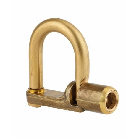 THIRARD - Cadenas d'artillerie 329c , talon droit, anse laiton, triangle 5mm - THIRARD