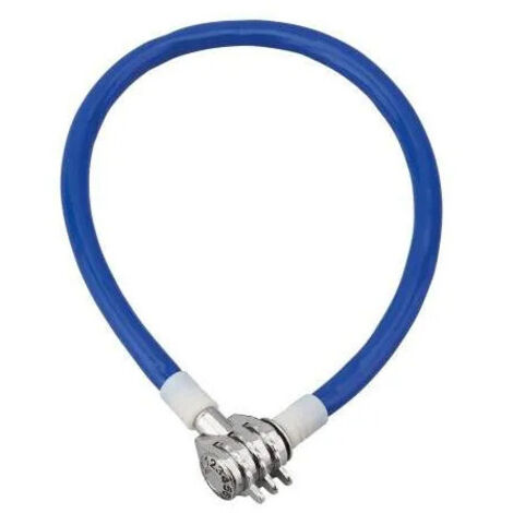 Chaine antivol TWISTY, diamètre 5 mm, longueur 50cm, 2 clés
