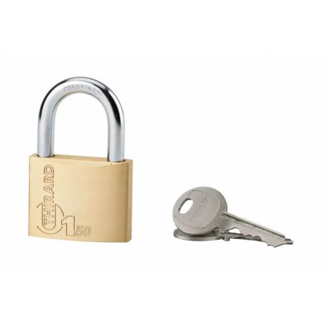 THIRARD - Cadenas de sûreté 50mm à clé - Mach1 - 080050 - Ce produit de marque Thirard est neuf.