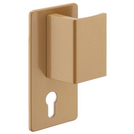 THIRARD - Poignée Targa pour porte palière, droite, or - THIRARD